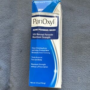 Panoxyl -acne face wash —